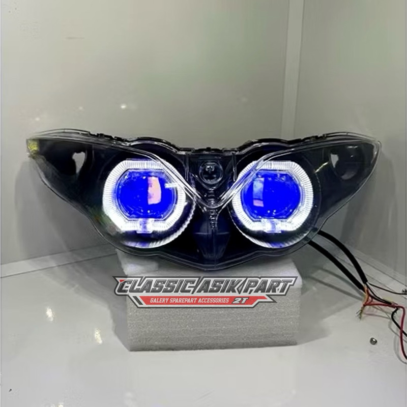 TERBARU  Lampu depan Biled Jupiter Z burhan 2,5 Inch double lampu