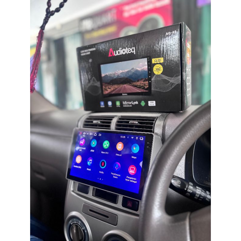Head Unit Avanza Old 2006 - 2011 Audioteq Series Ram 3+32 GB + Frame + PNP Soket + Kamera all in Hea