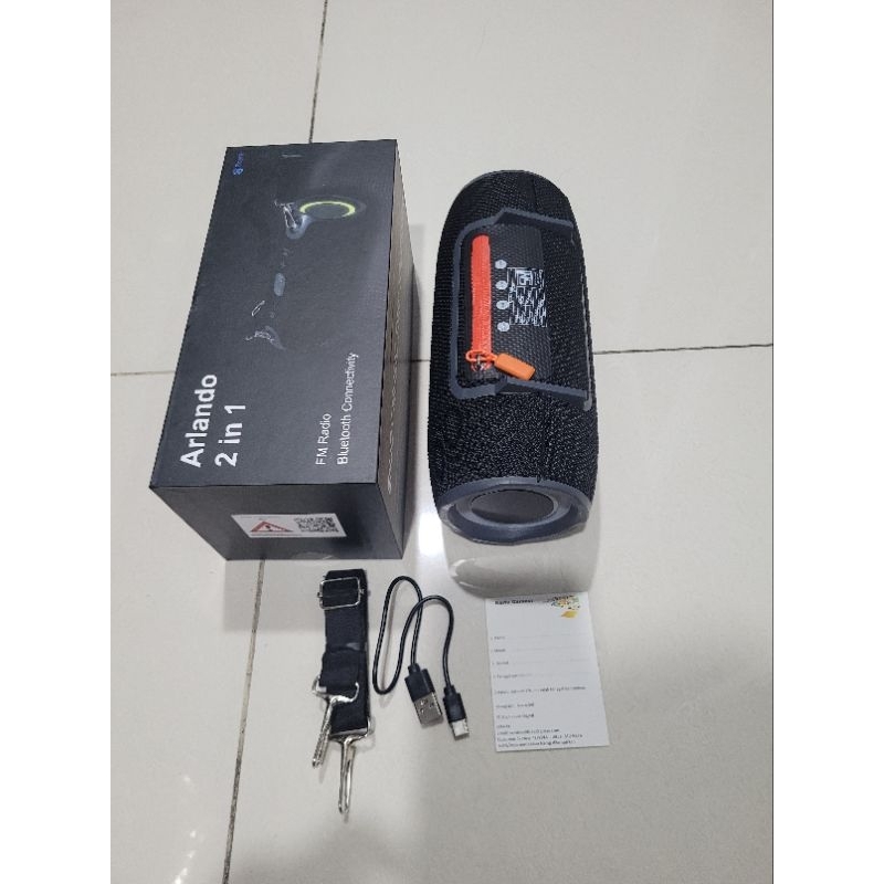 Speaker Bluetooth Connectivity Arlando 2 in 1