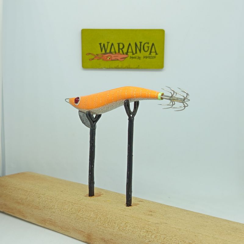 Squid jig ( Size: 1.5- 2.0- 2.5) Egi Handmade Lbk/ Udang-udang/ Umpan cumi (Bisa Request)