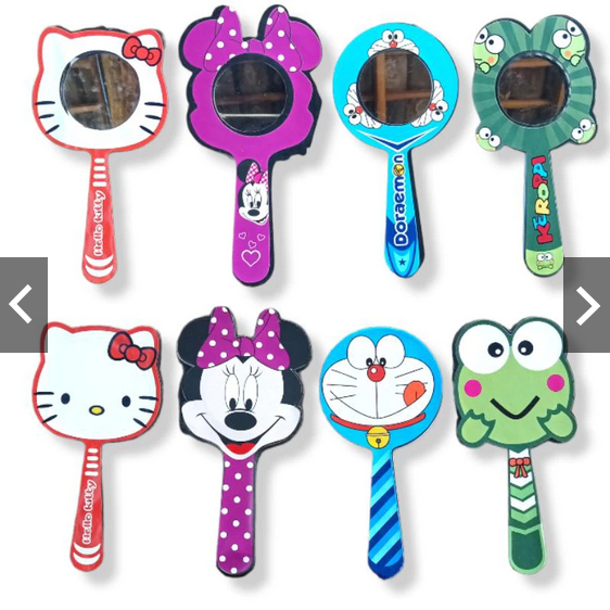 KACA CERMIN KARAKTER DORAEMON BIRU KEROPI HK RANDOM LK