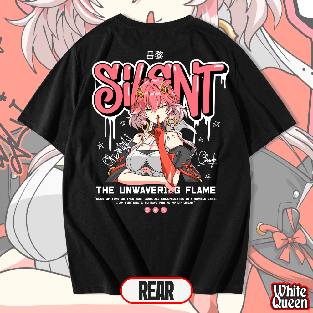 KAOS CHANGLI WUTHERING WAVES - KAOS DISTRO PRIA & WANITA KAOS ANIME & GAME CHANGLI WUWA