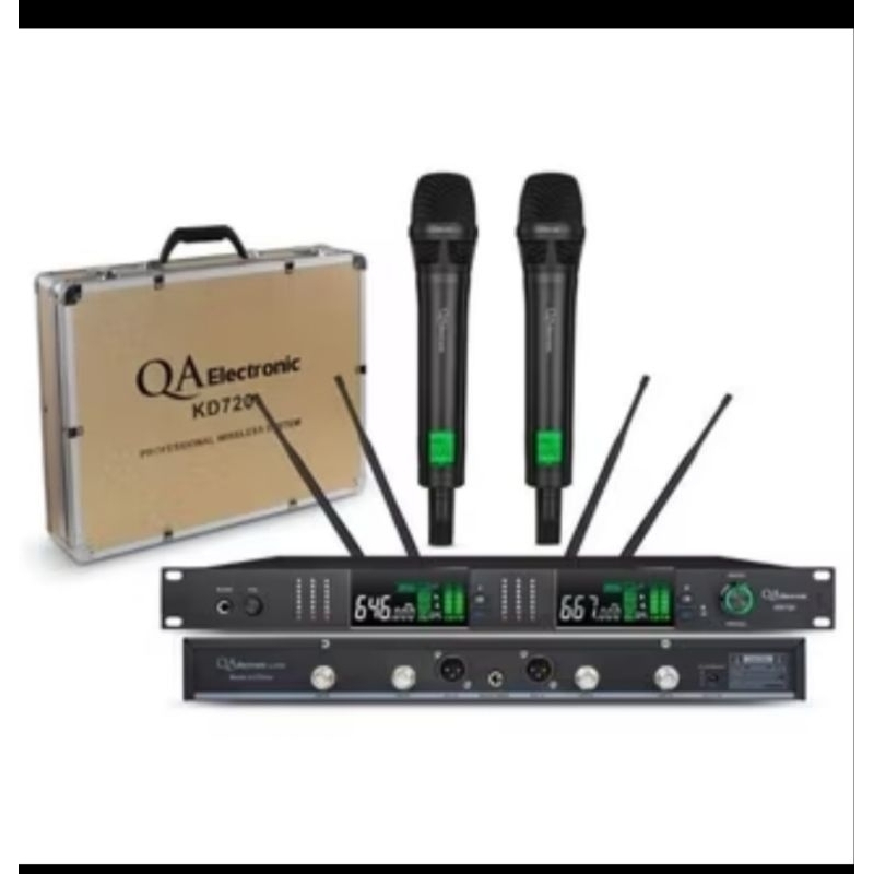 Mic Wireless QA Electronic KD720  pro KD720 pro Original Resmi dari qa Electronic
