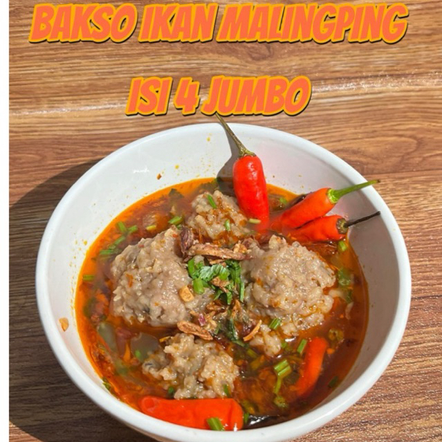 

Bakso ikan Malingping besar isi 4