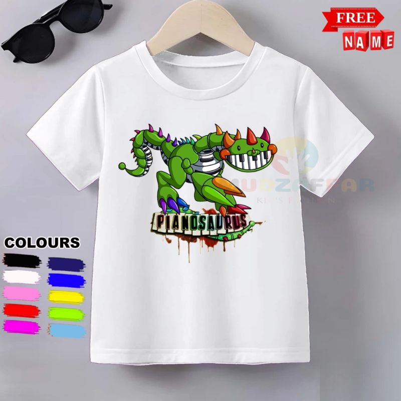BAJU KAOS ANAK POPPY PLAYTIME 4 PIANOSAURUS KARAKTER KAOS ANAK PIANOSAURUS