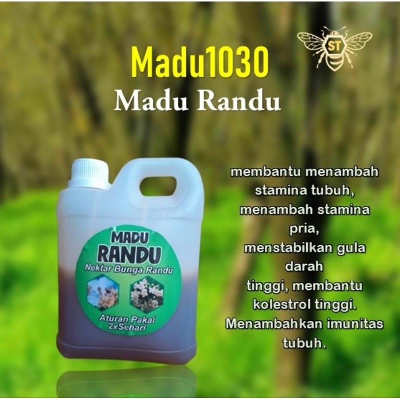 

Madu Murni nektar bunga randu