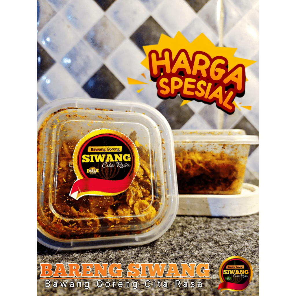 

(Pcs) BARENG SIWANG Rasa Sambal Terasi-Pedas Asin kemasan praktis