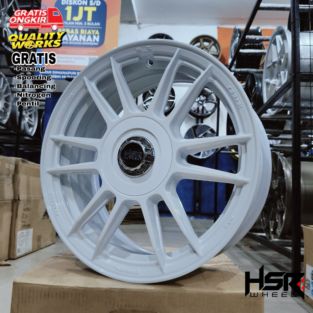 Velg Racing Ring 16 Lebar 7 Lobang Baut Dobel 4 Et40 Velg Modifikasi Hsr Kencana