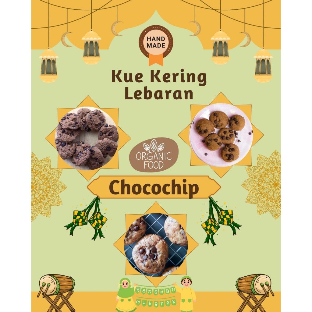 

KUE KERING CHOCOCHIP HOME MADE JAR 600ML