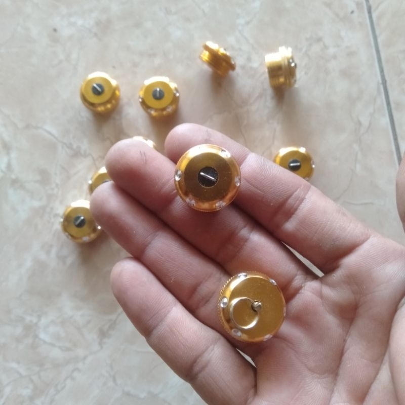 Tutup bawah pancing joran tegek Oregon rawit 360 450 ORIGINAL