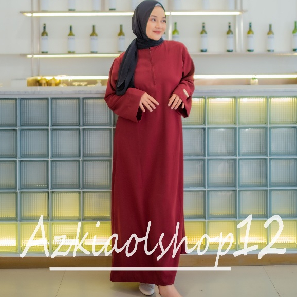 abaya putih turkey gamis dress arab remaja