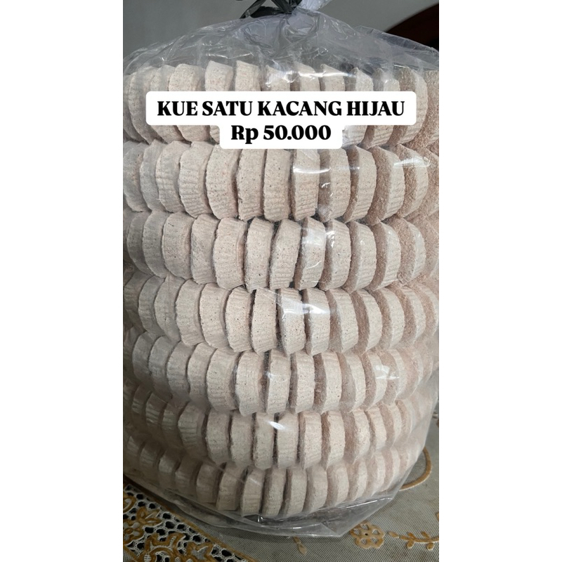 

KUE SATU KACANG HIJAU