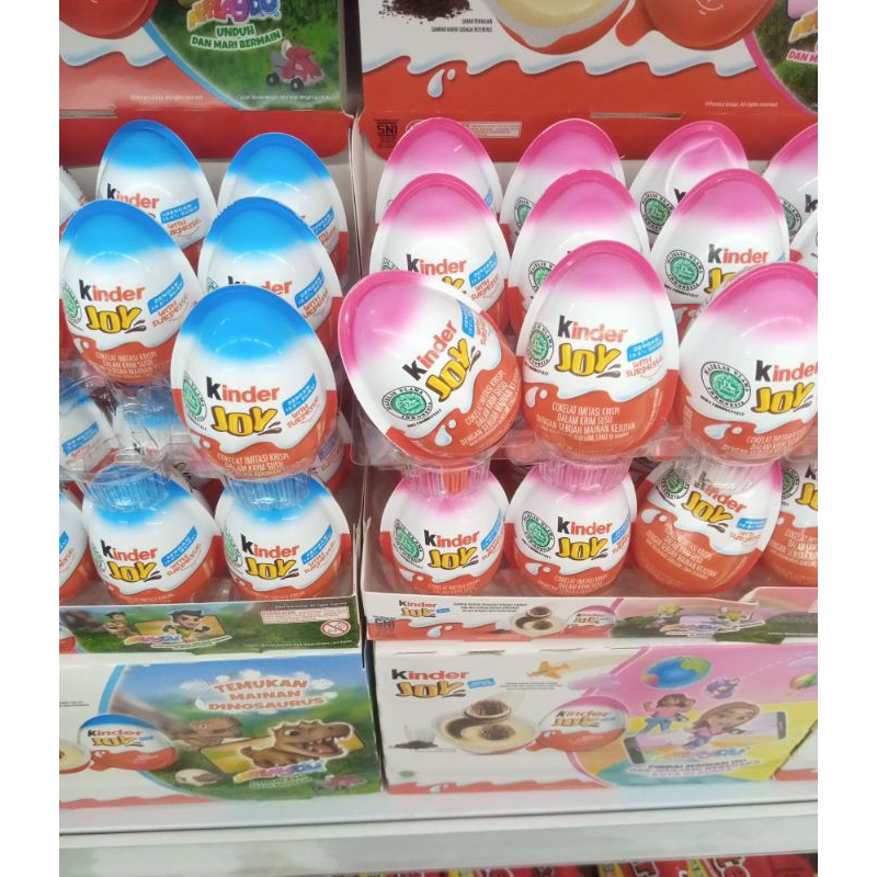 

Kinder Joy Coklat Crispy 20g