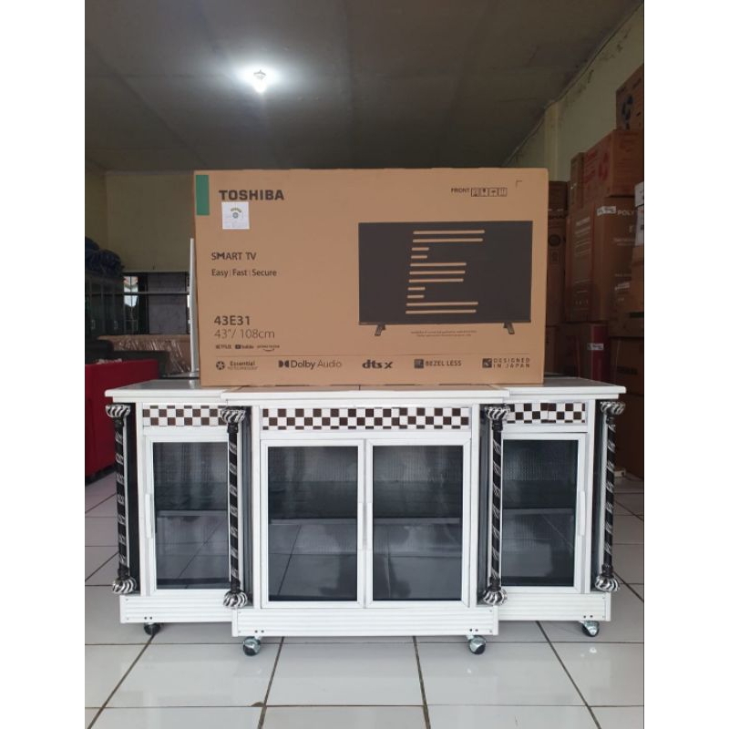 BIG SALE TV TOSHIBA 43E31KP SMART TV 43 INC GRATIS ONGKIR SAMPAI CILACAP KOTA