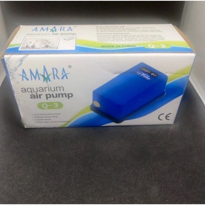 pompa angin aerator aquarium Amara Q3/Amara AA-999/Amara AA-222