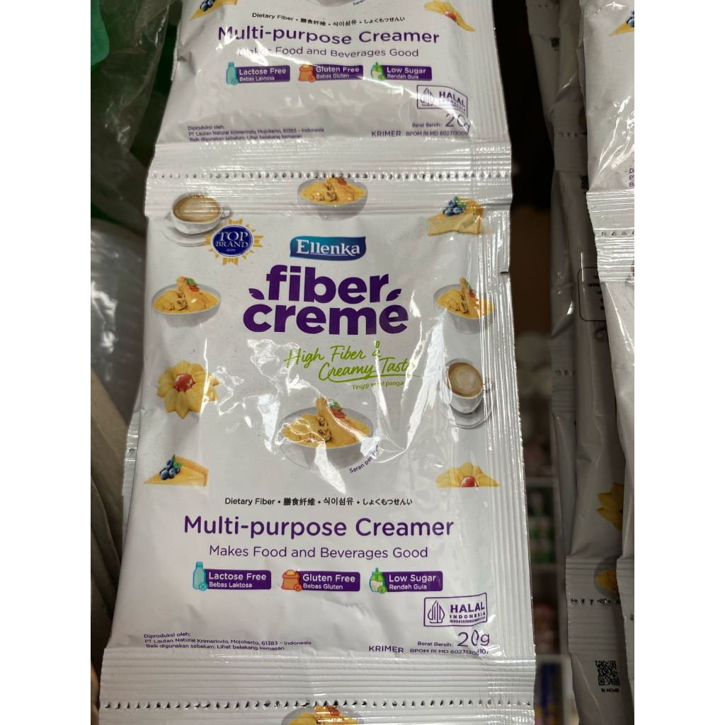 

Ellenka Fiber Creme Multi-Purpose Creamer isi 20g