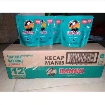 

Kecap Bango 60 ml 77 gr 1 dus isi 48 pcs