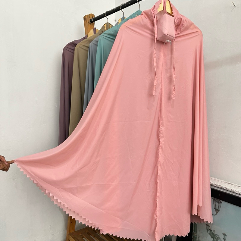 Grosir Mukena Mini Travel Parasut Korea Premium Mukena Jumbo Motif Bunga