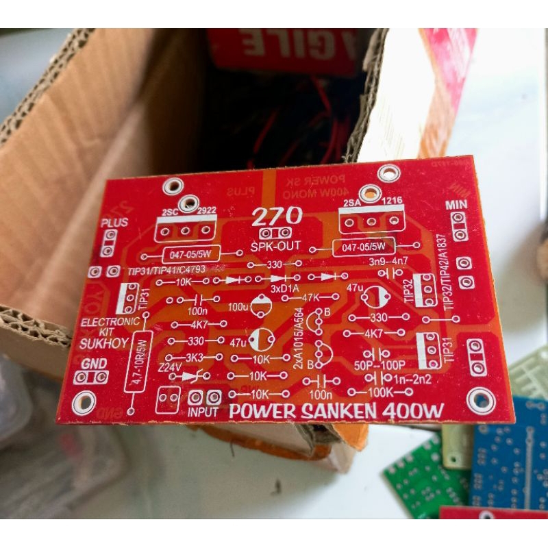 Pcb Sanken / Safari 400W