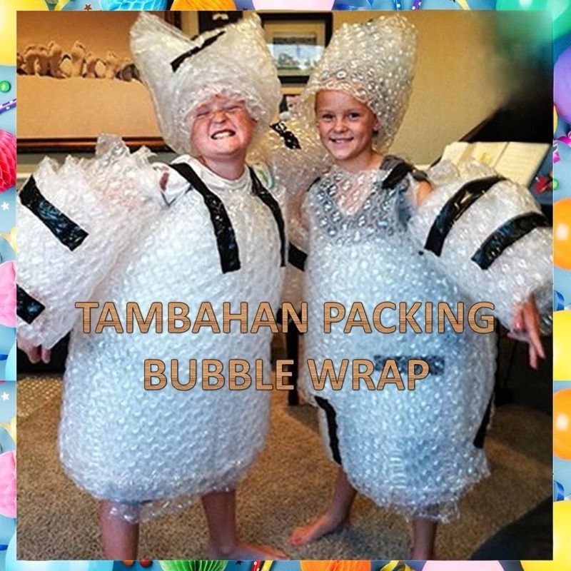 

Bubble wrap kardus tambahan paking pengaman paket tambahan