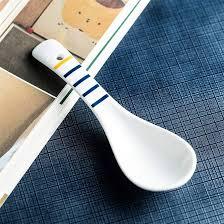 Sendok Sup Keramik - Sendok Makan Ala Jepang - Sendok Keramik Tahan Panas