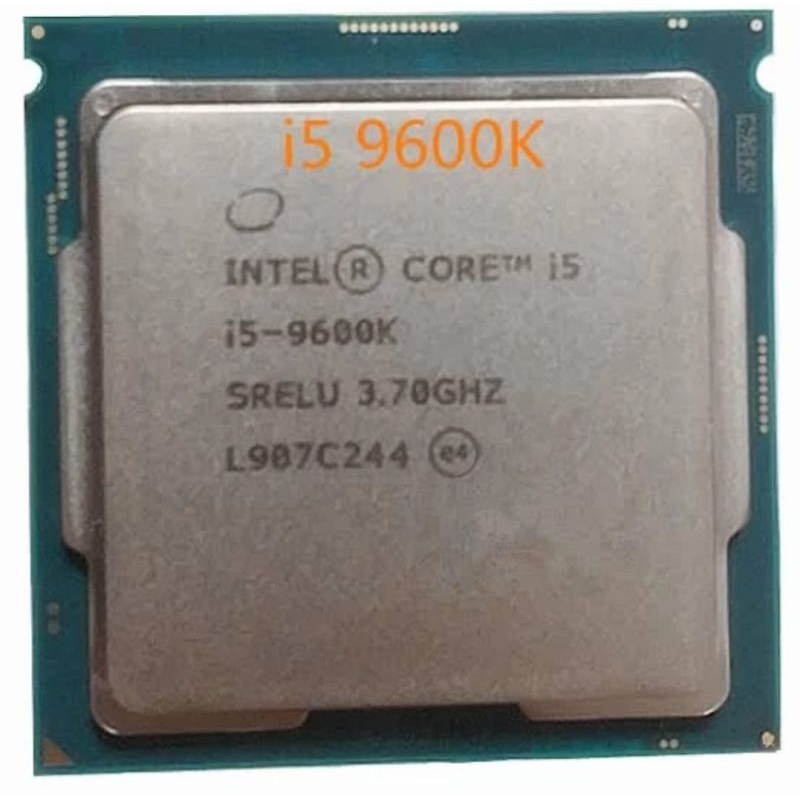 PROCESSOR INTEL CORE I5 9600K TRAY LGA 1151