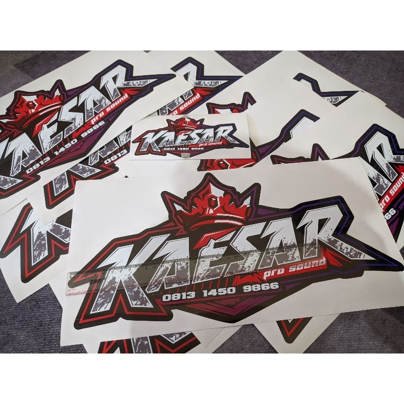 

Sticker Hologran Tanpa Laminasi Custom