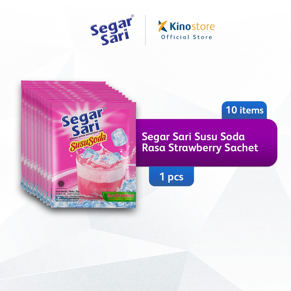 

Segar Sari Susu Soda Rasa Strawberry