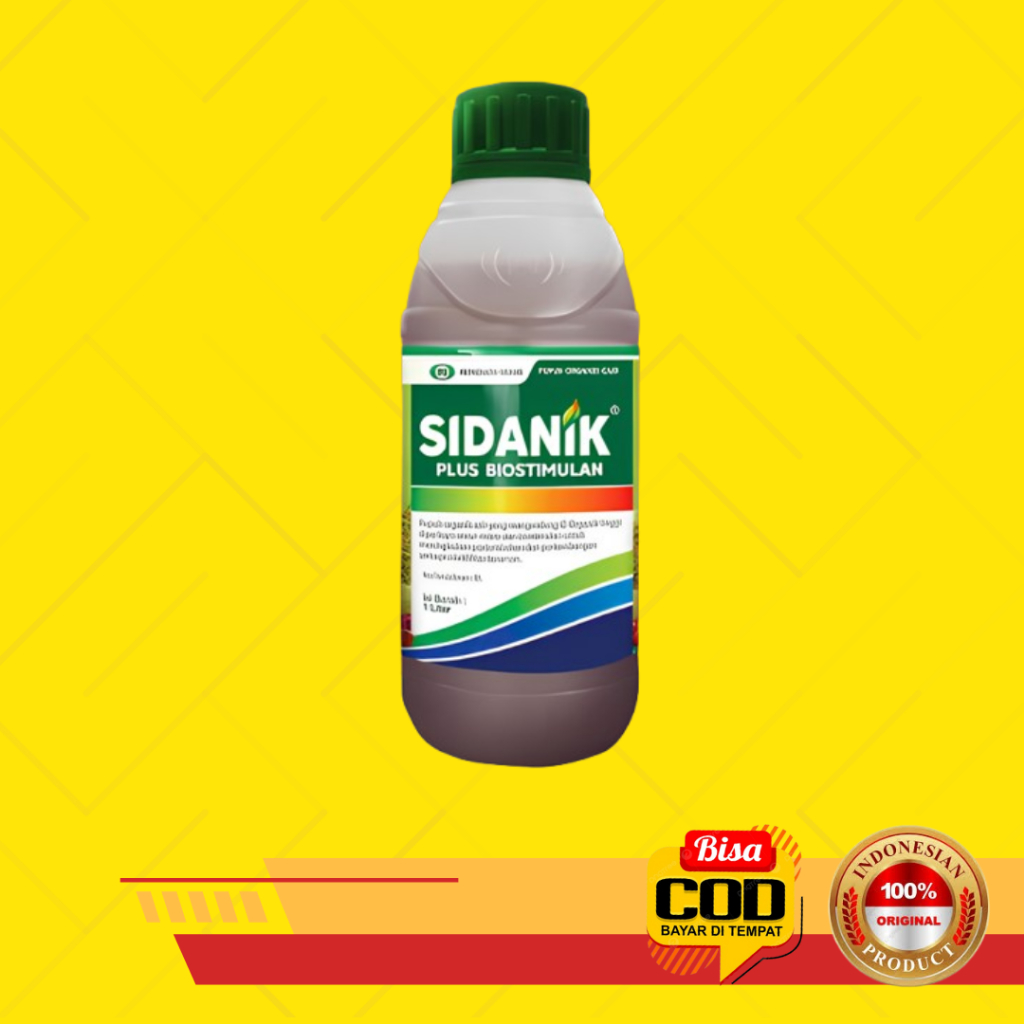 Pupuk Organik Cair Sidanik 1 Liter Mengandung Unsur Hara Makro & Mikro Memacu Pertumbuhan & Perkemba
