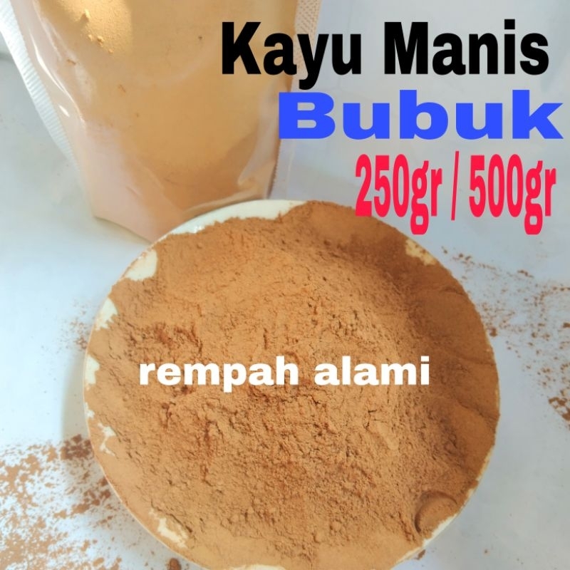 

Kayu Manis Bubuk Murni 250/500gr