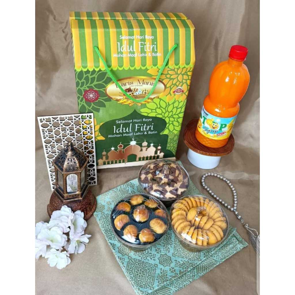 

PAKET HAMPERS LEBARAN LARIS MANIS - ISI 4 ITEM