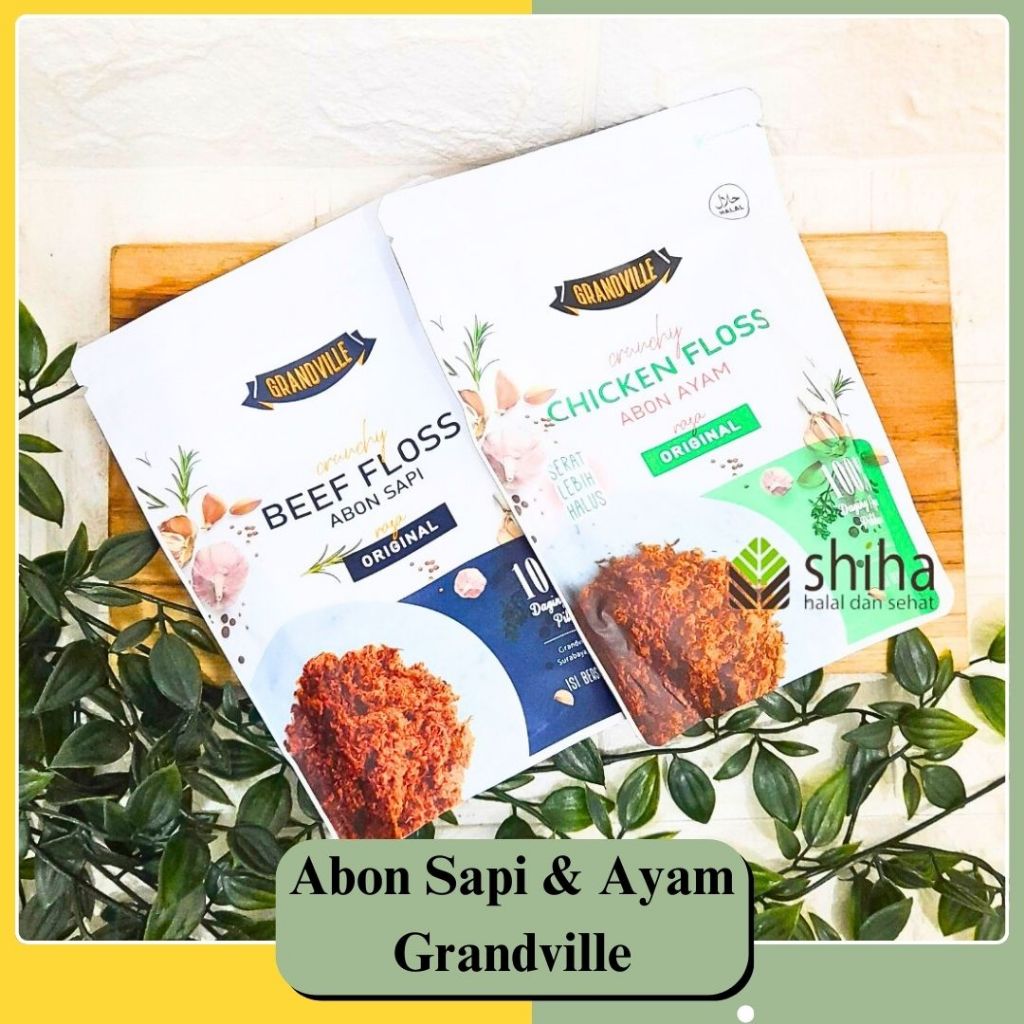 

SHIHA - ABON CIPUNG / PREMIUM ABON CRUNCHY GRANDVILLE Abon MPASI non MSG |