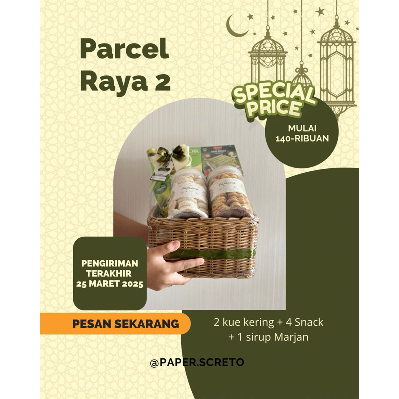 

PARCEL MURAH BEKASI/ PARCEL KUE KERING MURAH BEKASI