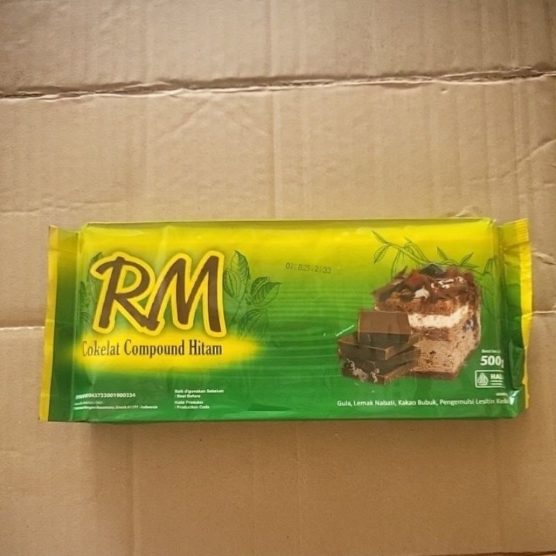 

RM cokelat compund hitam 500gr