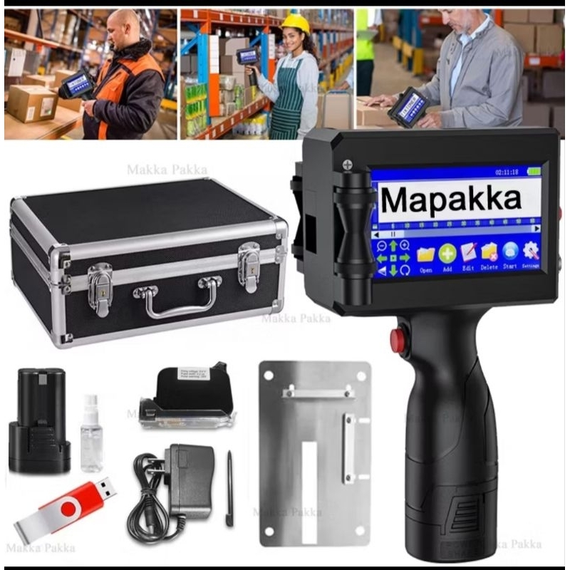 HANDHELD INKJET PRINTER LOGO EXPIRED DATE BARCODE DLL