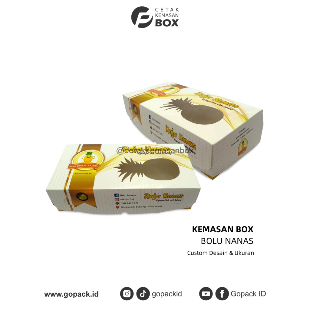 

Cetak Kemasan Dus Kue Bolu Custom Desain dan Ukuran