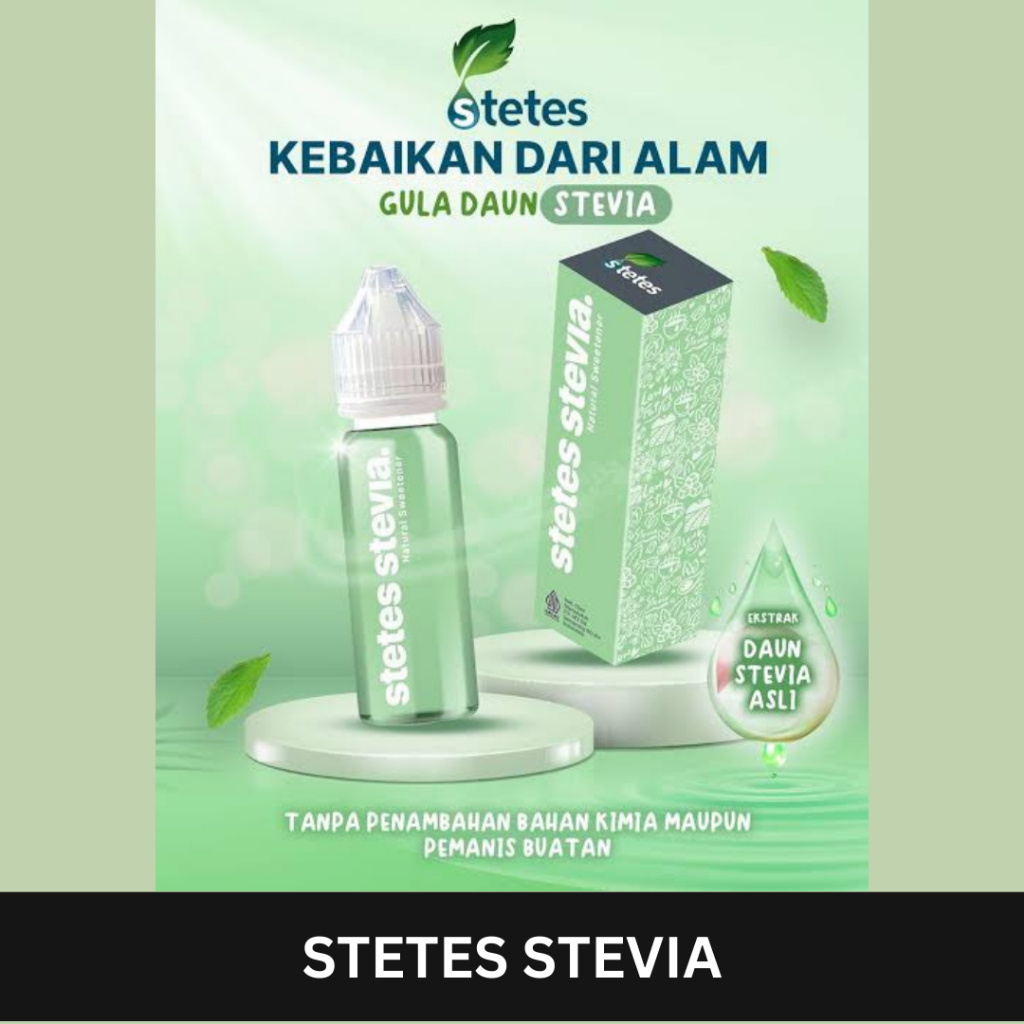 

Stetes Stevia Sweetener 15ml