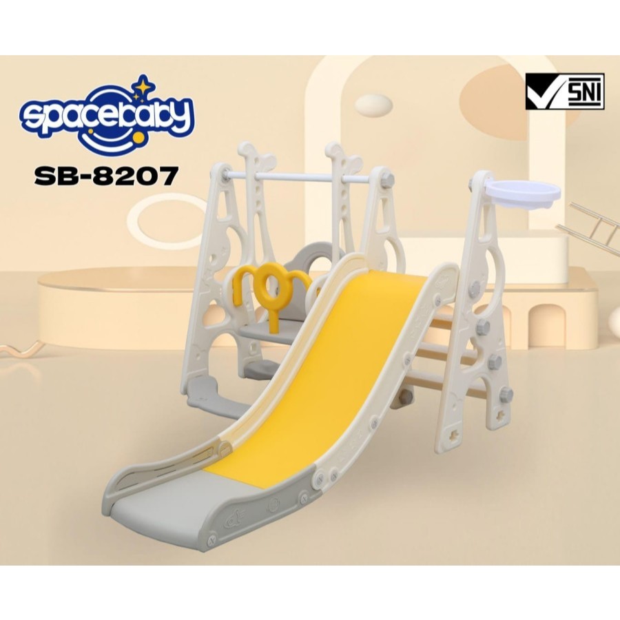 Slide 8207 SpaceBaby Perosotan Mainan anak 3in1