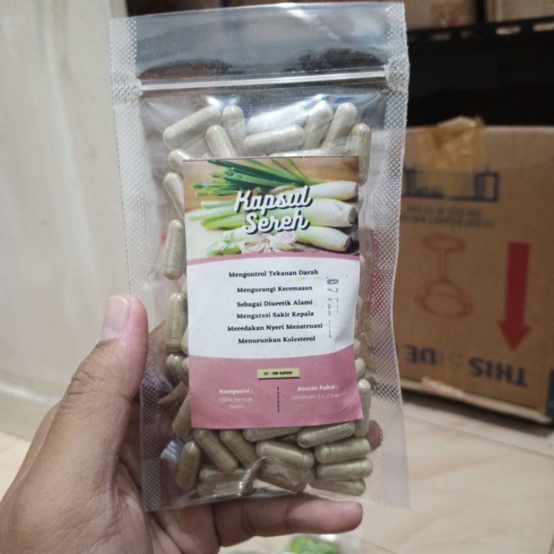 

KAPSUL SEREH ANTI SAKIT KEPALA