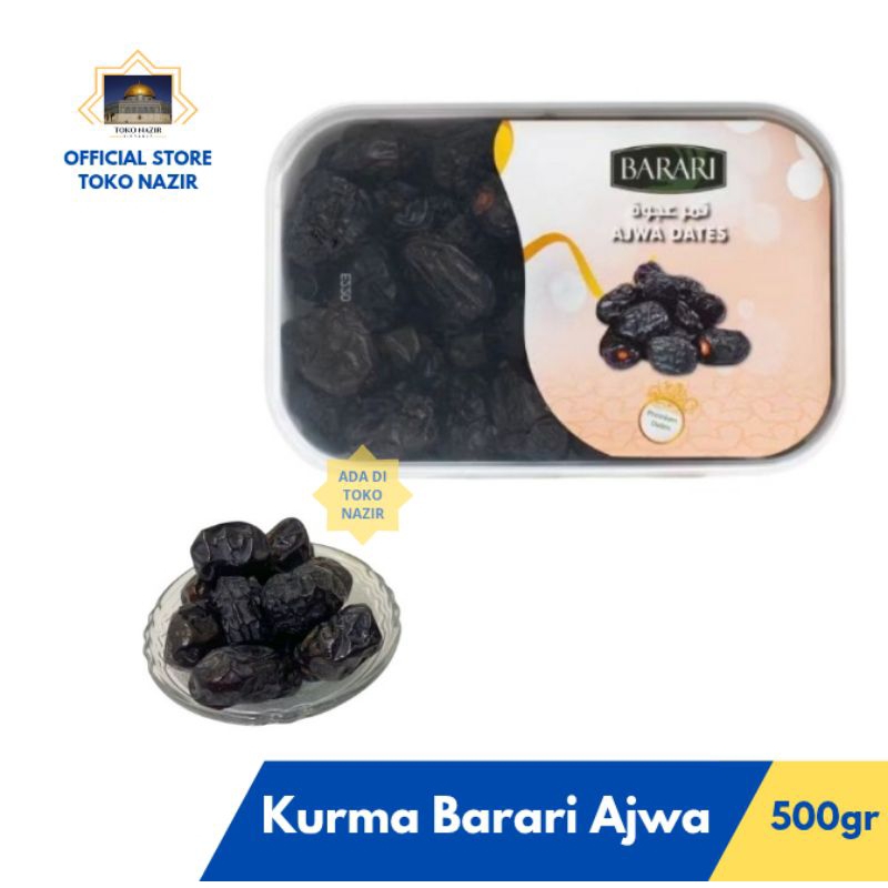 

TokoNazir - Kurma Barari Kurma Ajwa 500gr | Barari Anggur