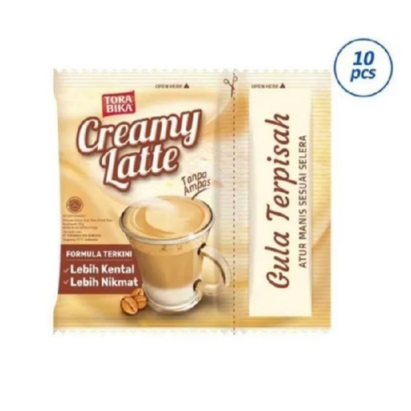 

Kopi Creamy Latte gula terpisah 1 renceng isi 10pcs, Kopi Latte creamy | Kopi 1 renceng Kopi manis | READYSTOCK | a2putmah_official.store