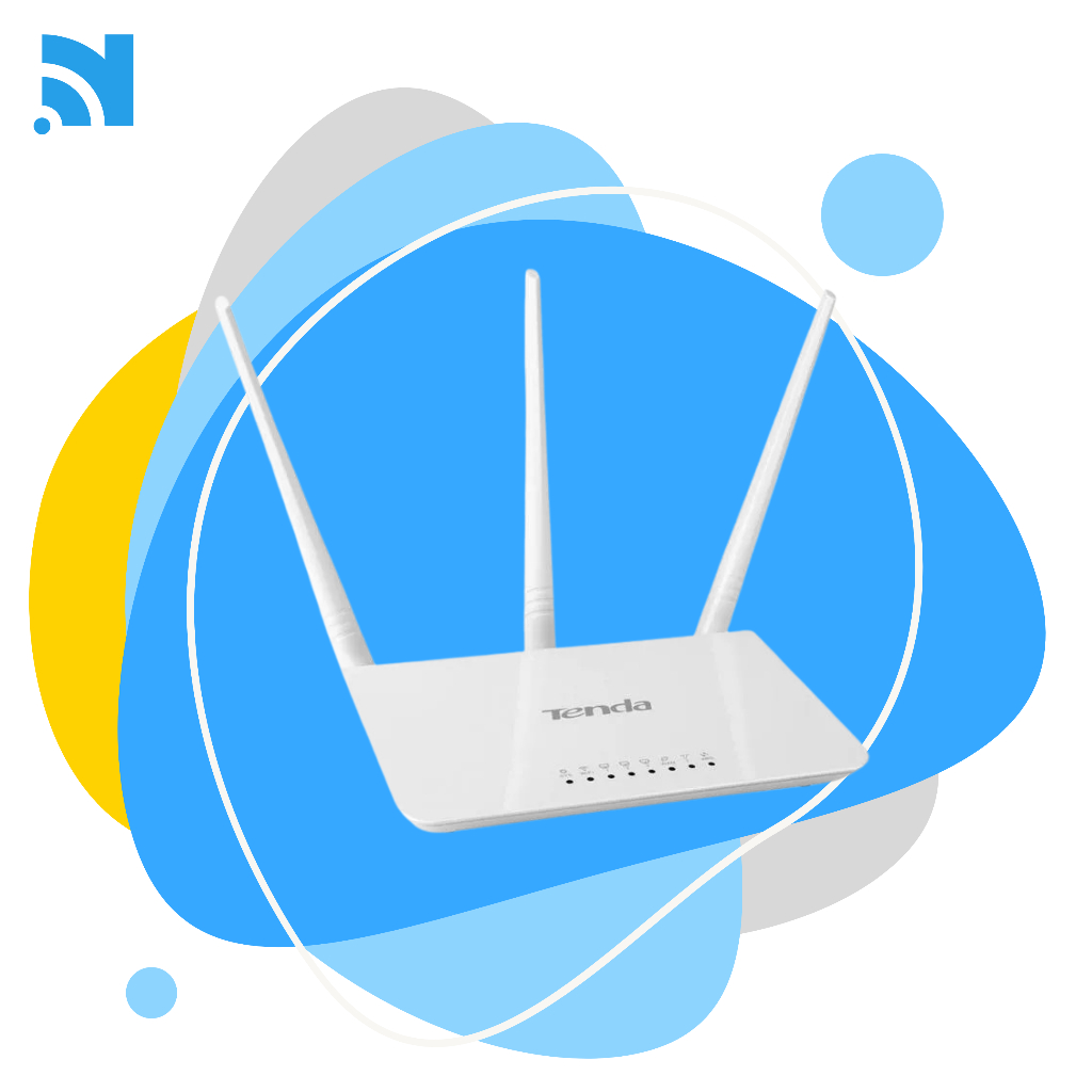 BEKAS | Tenda F3 - Wireless Router Nirkabel 300Mbps