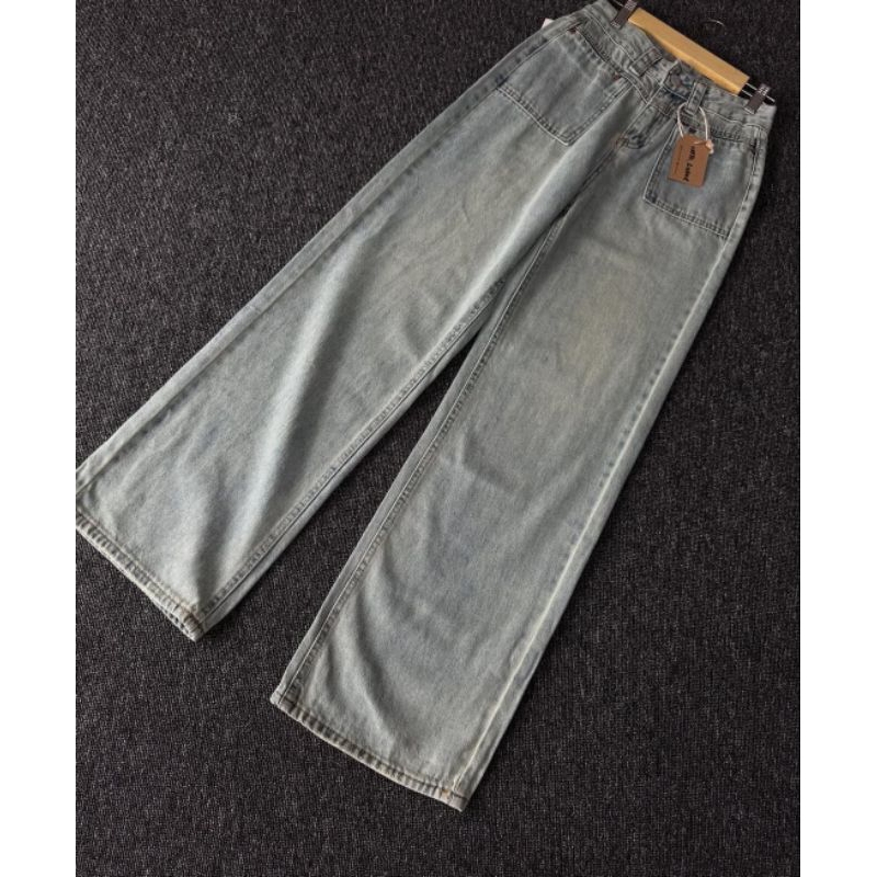 celana jeans highwaist/celana jeans wanita/celana jeans wanita korean style