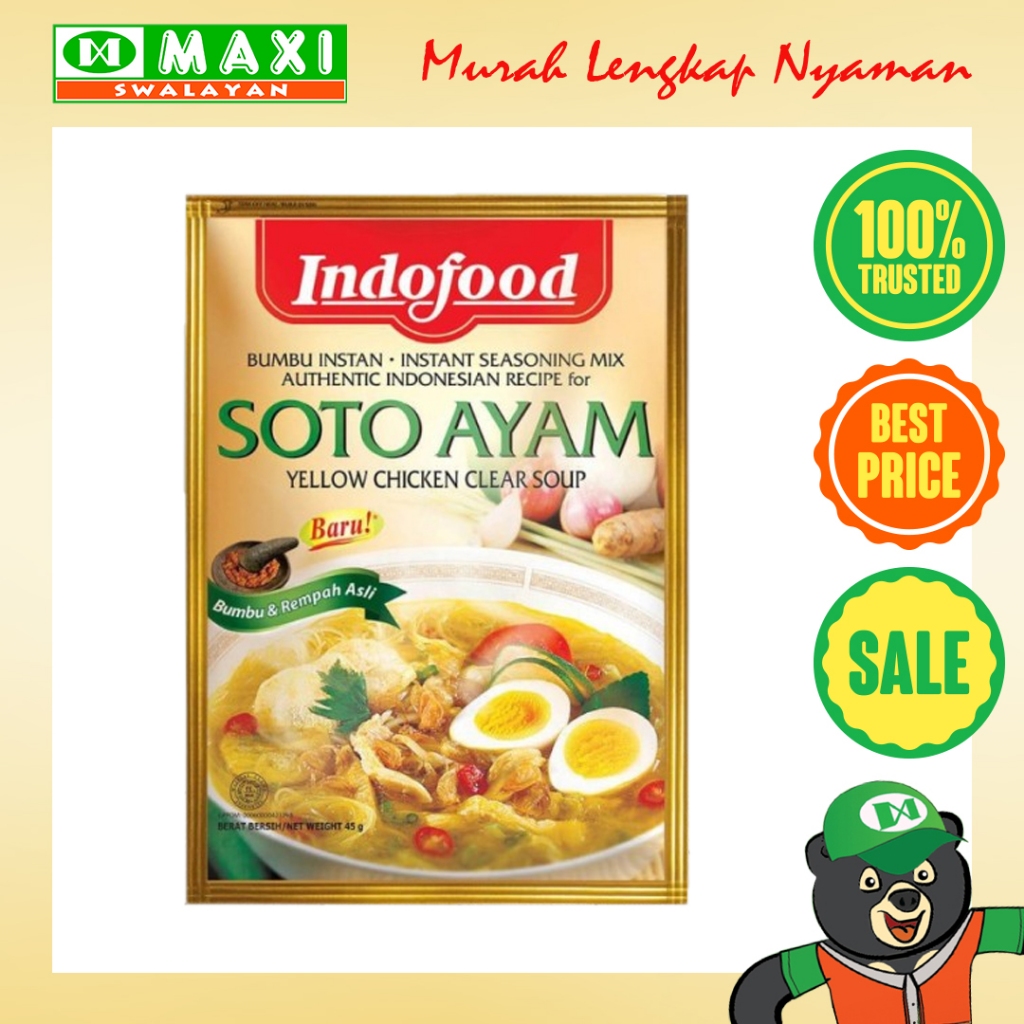 

Indofood Soto Ayam Kemasan 45gr