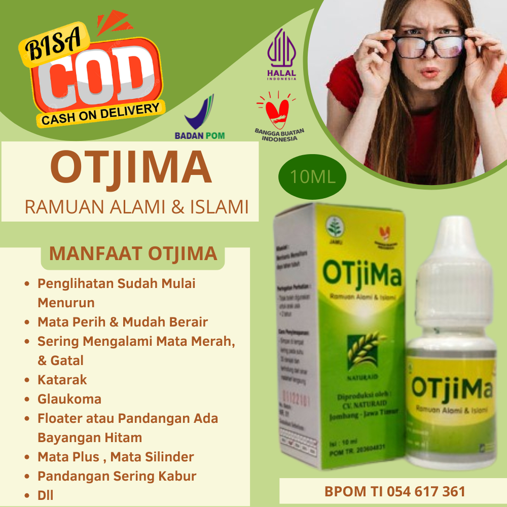 Obat Mata Otem Otjima Minus Silinder Kemerahan Mata Katarak Berlemak Obat Tetes Mata Original Herbal
