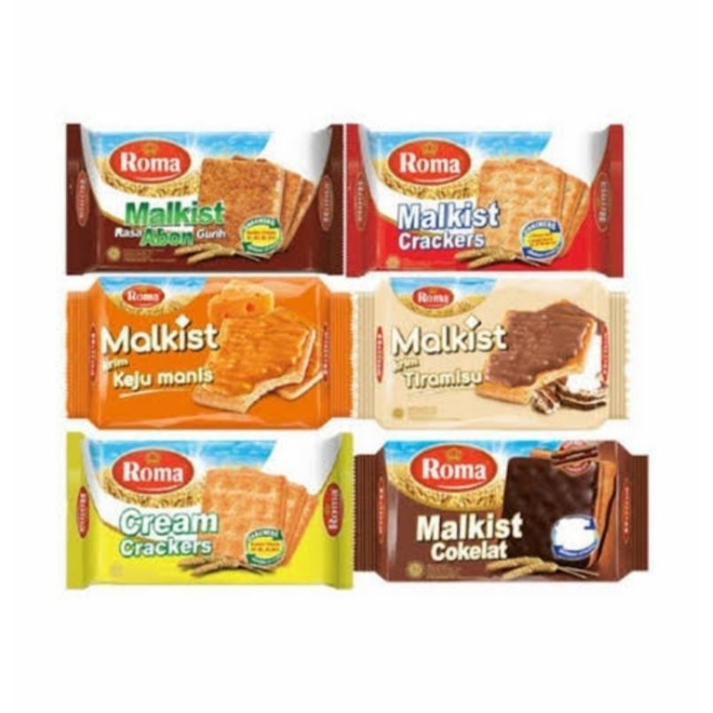 

ROMA Malkist crackers ORIGINAL | ABON | COKELAT