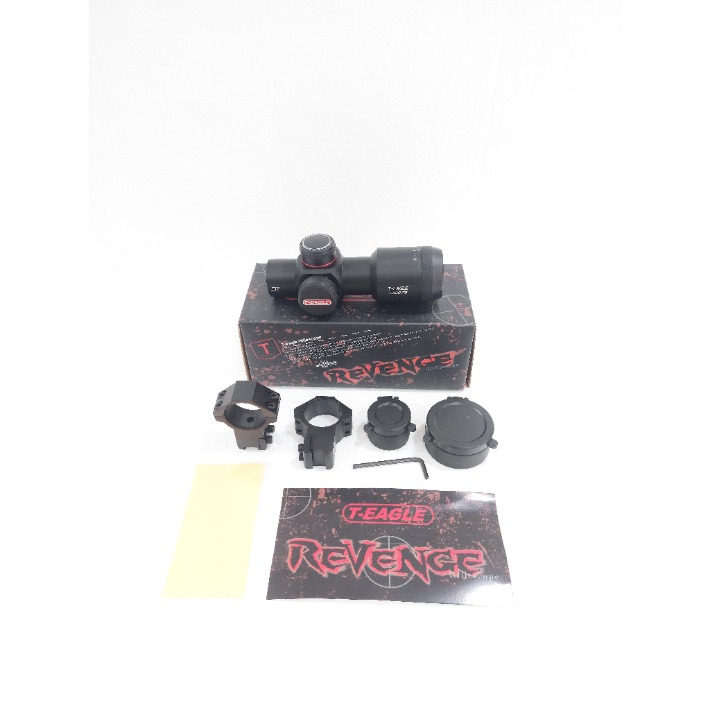 TELESKOP T-EAGLE SR 2X28 RG RETICLE NYALA MERAH HIJAU