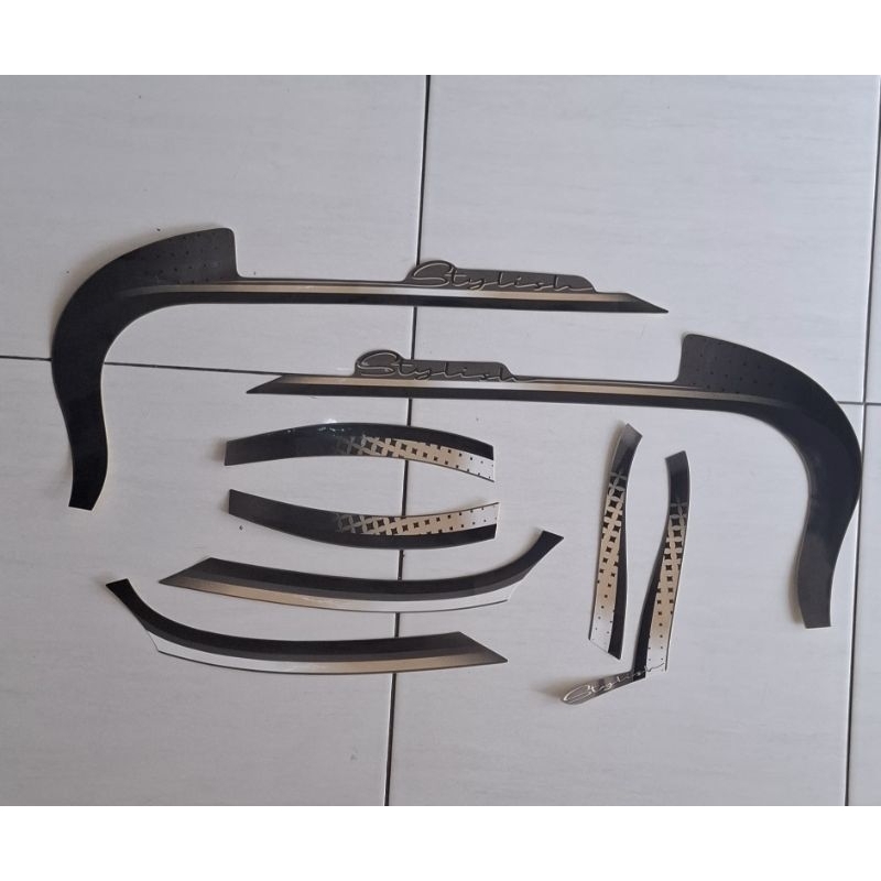 Sticker / Striping / Lis body motor Honda Scoopy stylish 2023 ORIGINAL/ASLI