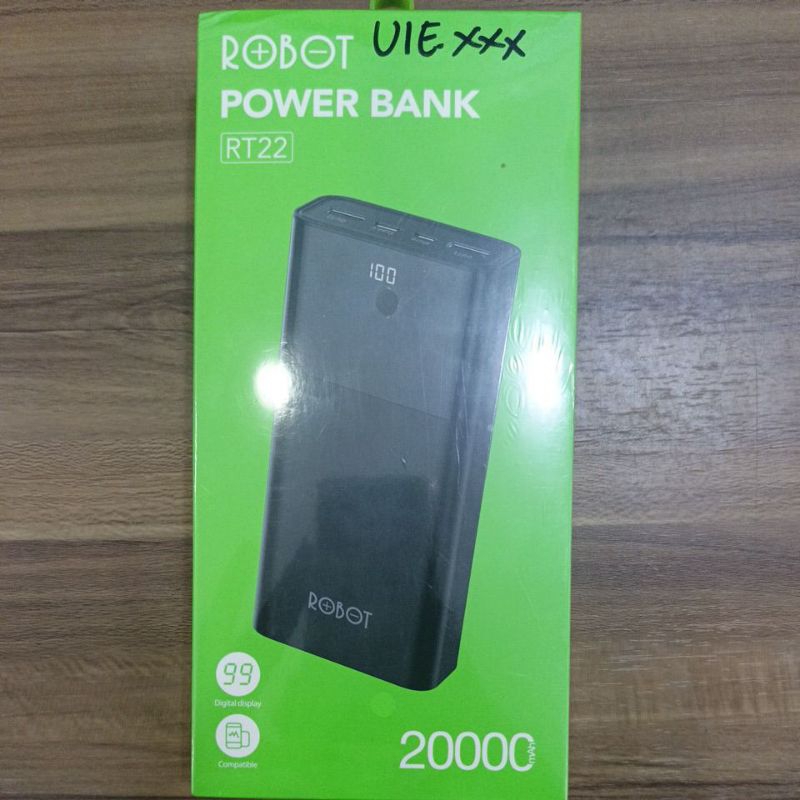 robot powerbank 20000mAh