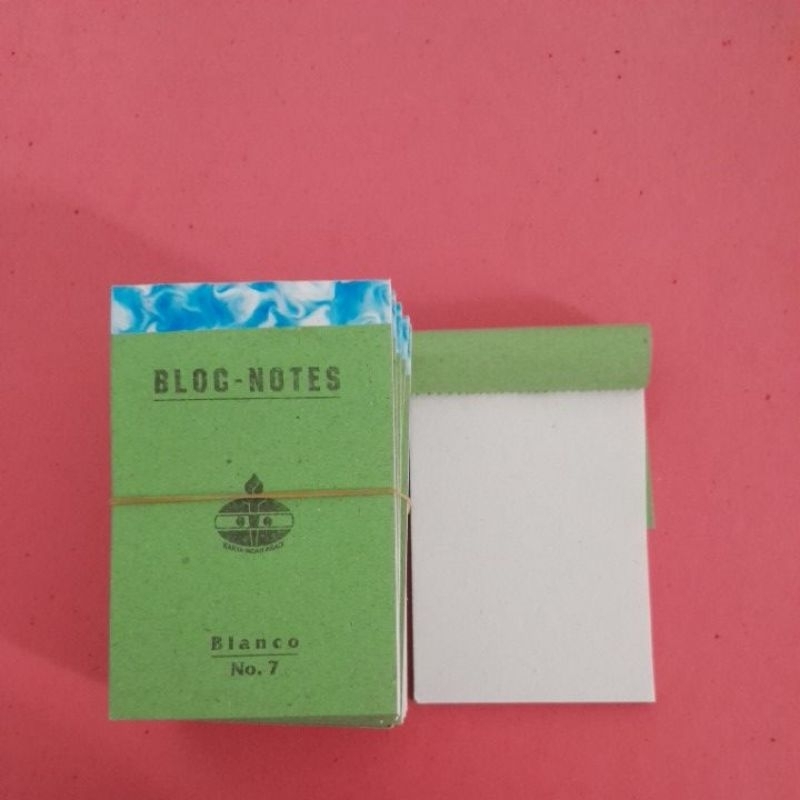 

Bloc Notes No.7 Blanco(polos)